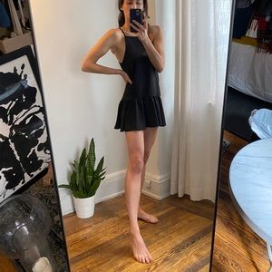 Pixie Market Black mini dress
